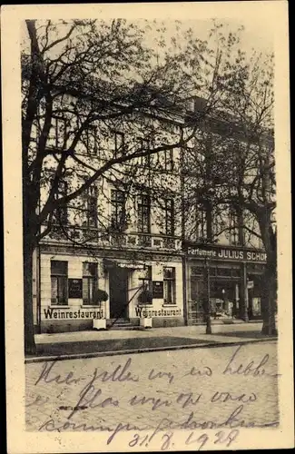 Ak Düsseldorf am Rhein, Weinhaus Lemm