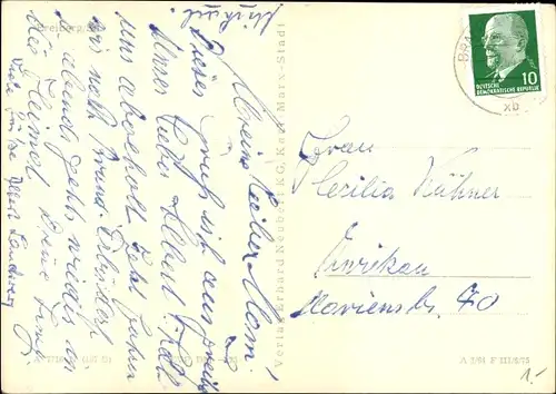 Ak Freiberg in Sachsen, Stadtübersicht