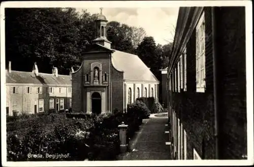 Ak Breda Nordbrabant Niederlande, Begijnhof