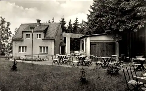 Ak Lößnitz Erzgebirge Sachsen, Berggaststätte Neu Friedrichsruh