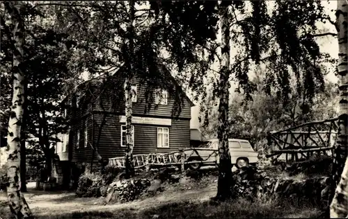 Ak Lößnitz im Erzgebirge, Berggaststätte Neu Friedrichsruh