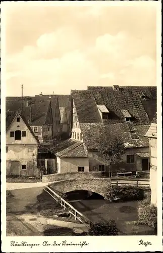 Ak Nördlingen in Schwaben, An der Naumühle