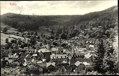 Ak Ruhla in Thüringen, Panorama