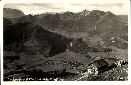 Ak Marquartstein im Chiemgau Oberbayern, Hochgern, Hochgernhaus