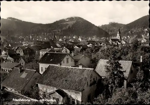 Ak Friedrichroda im Thüringer Wald, Panorama mit Gottlob