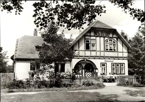 Ak Elgersburg in Thüringen, Waldgaststätte Mönchhof