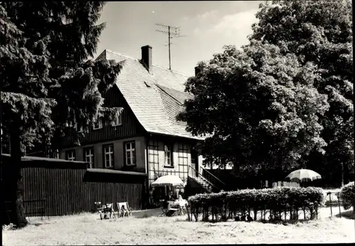 Ak Muldenberg Grünbach im Vogtland, Gasthaus Muldentalsperre