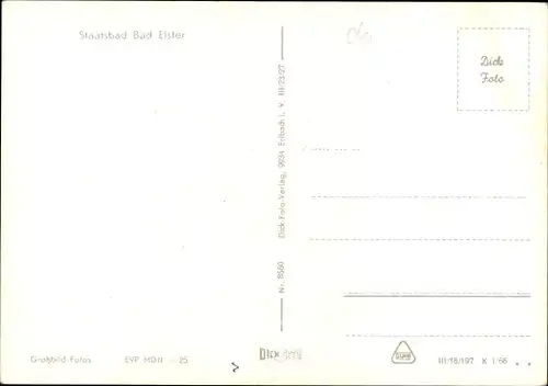 Ak Bad Elster im Vogtland, Sanatorium Sachsenhof, Empfangshalle, Musikraum, Moritzquelle