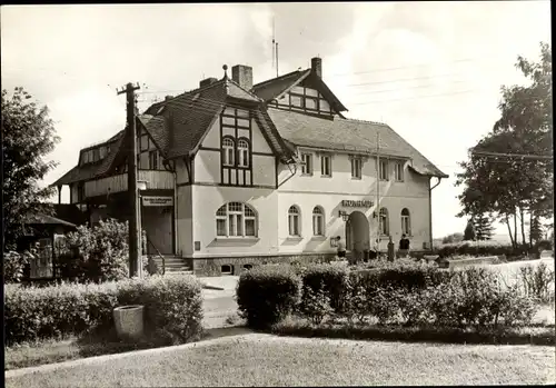 Ak Lückendorf Oybin Oberlausitz, Kurhaus, Außenansicht