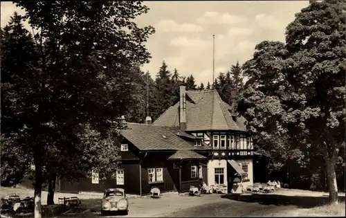 Ak Oberhof im Thüringer Wald, Obere Schweizerhütte