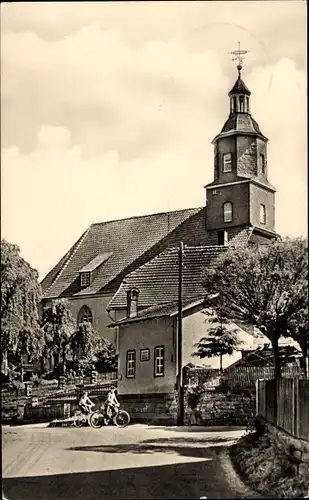 Ak Floh Seligenthal Thüringen, Blick auf die Kirche