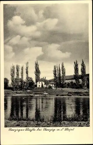 Ak Uerzig Ürzig an der Mosel, Ürziger Mühle