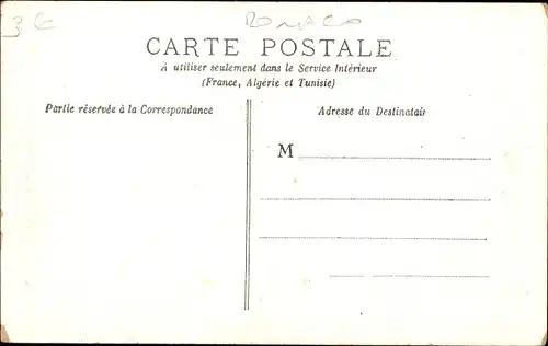 Ak La Condamine Monaco, Teilansicht