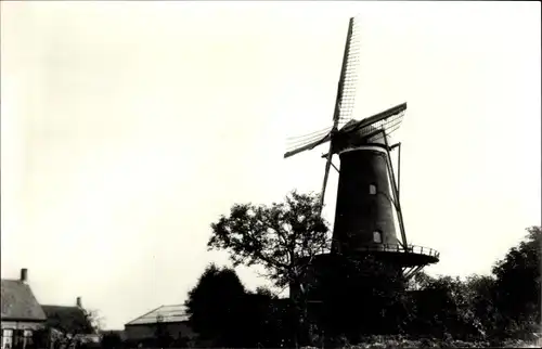 Ak Oostburg Zeeland, Molen, Het Lam