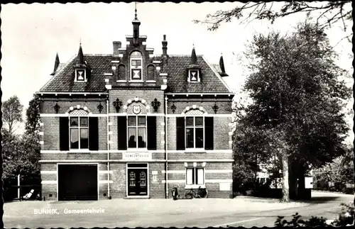 Ak Bunnik Utrecht Niederlande, Gemeentehuis