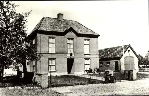 Ak Haaften Gelderland, Gemeentehuis