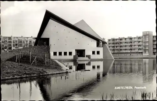 Ak Amstelveen Nordholland Niederlande, Paaskerk