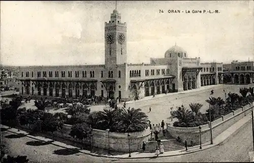 Ak Oran Algerien, La Gare