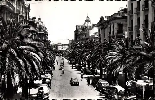 Ak Oran Algerien, Le Boulevard Gallieni