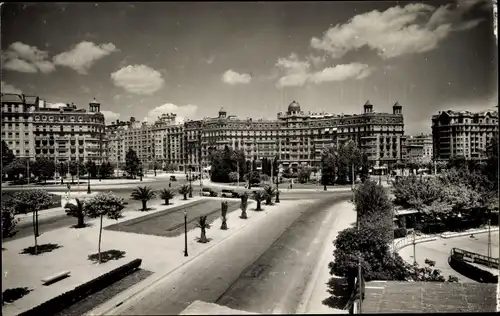 Ak Barcelona Katalonien Spanien, Plaza de Calvo Sotelo