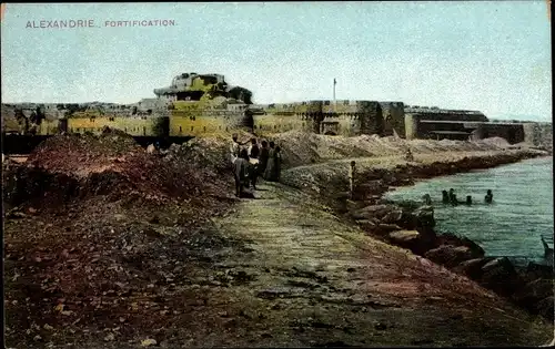 Ak Alexandria Ägypten, Fortification