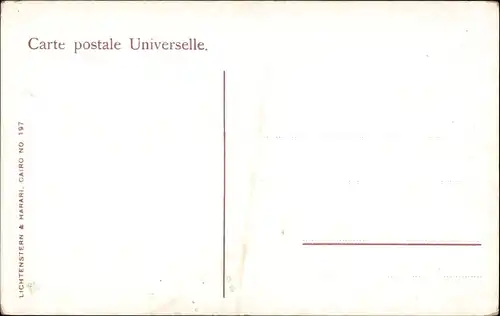 Ak Cairo Kairo Ägypten, Bord du Nil