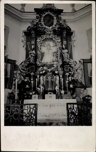 Foto Ak Plzeň Pilsen Stadt, Altar