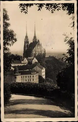 Ak Brno Brünn Südmähren, St. Petersdom