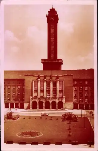 Ak Moravská Ostrava Mährisch Ostrau Region Mährisch Schlesien, Rathaus