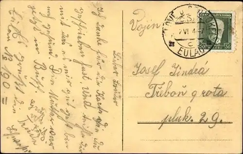 Ak Děčínský Sněžník Hoher Schneeberg Region Aussig, Aussichtsturm