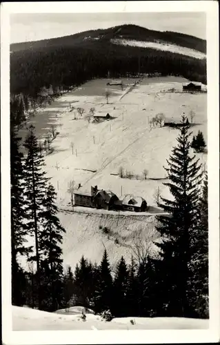 Ak Spindleruv Mlýn Spindlermühle Riesengebirge Region Königgrätz, Krausovy boudy, Krausebauden