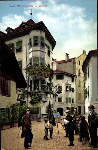 Ak Bozen Bolzano Südtirol, Ca' de Bezzi, Batzenhäusl, Maler