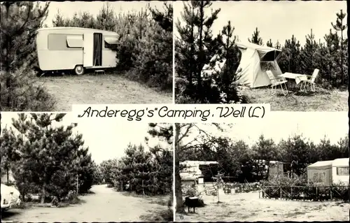 Ak Well Limburg Niederlande, Anderegg's Camping