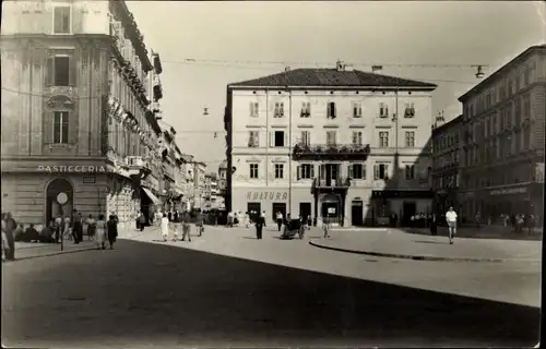 Foto Ak Rijeka Kroatien, Stadtansicht, Pasticceria, Hultura