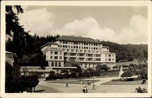 Ak Lazne Luhačovice Bad Luhatschowitz Region Zlin, Sanatorium