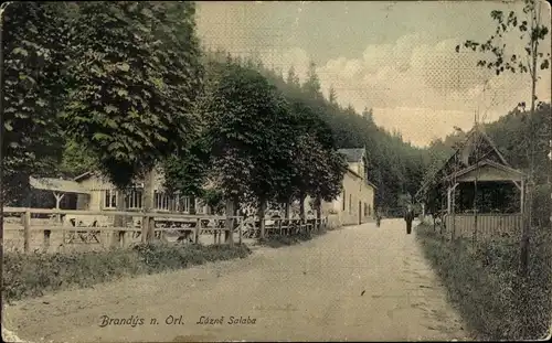 Ak Brandýs nad Orlicí Brandeis an der Adler Region Pardubice, Lazne Salaba