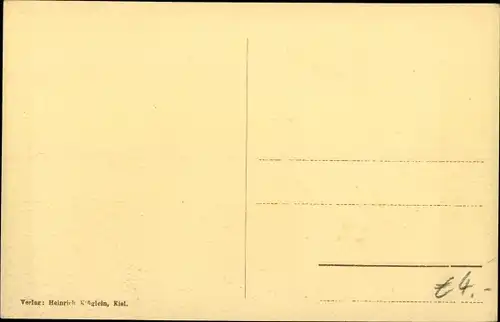 Ak Deutsches Kriegsschiff, Linienschiffsgeschwader in Kiellinie