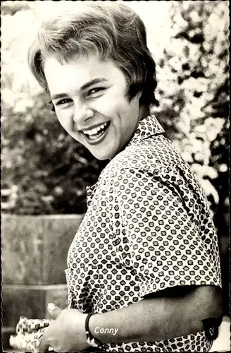 Ak Schauspielerin Conny, Portrait, Der lachende Vagabund