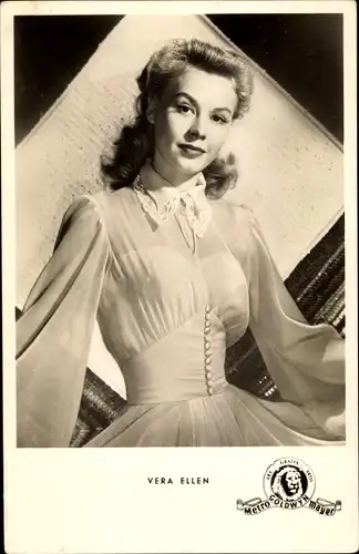 Ak Schauspielerin Vera Ellen, Portrait