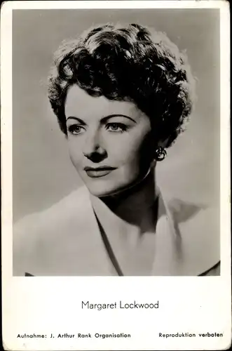 Ak Schauspielerin Margaret Lockwood, Portrait