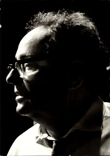 Ak Boleslaw Barlog, Theaterregisseur und Intendant, Portrait, Autogramm 1972