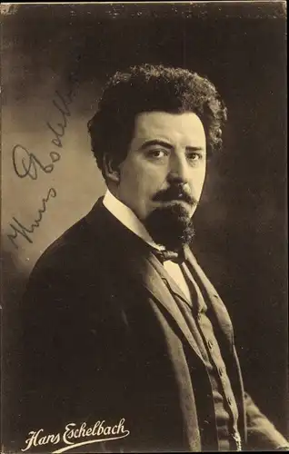 Ak Hans Eschelbach, Deutscher Dichter, Portrait