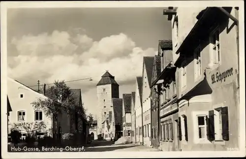 Ak Berching in der Fränkischen Alb Oberpfalz, Hub Gasse