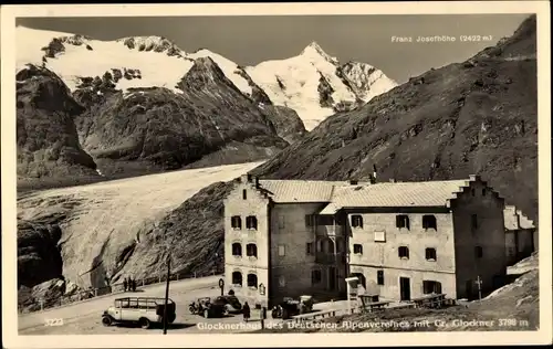 Ak Heiligenblut am Großglockner Kärnten, Glocknerhaus, Franz Josef Höhe