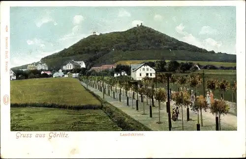 Ak Görlitz in der Lausitz, Landeskrone