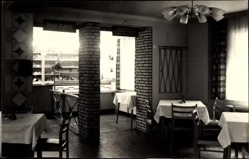 Ak Krippen Bad Schandau Sächsische Schweiz, Forstmühle im Krippengrund, Speiseraum