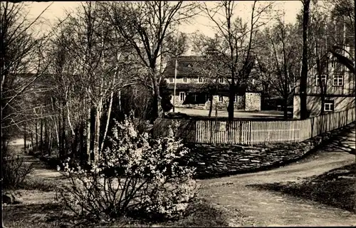 Ak Affalter Lößnitz im Erzgebirge Sachsen, Jugendherberge Clara Zetkin