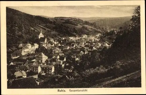 Ak Ruhla in Thüringen, Gesamtansicht