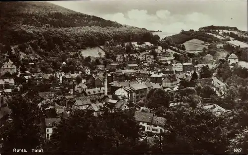 Ak Ruhla in Thüringen, Totalansicht