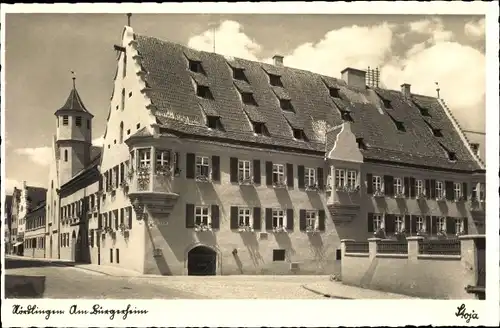 Ak Nördlingen in Schwaben, Bürgerheim